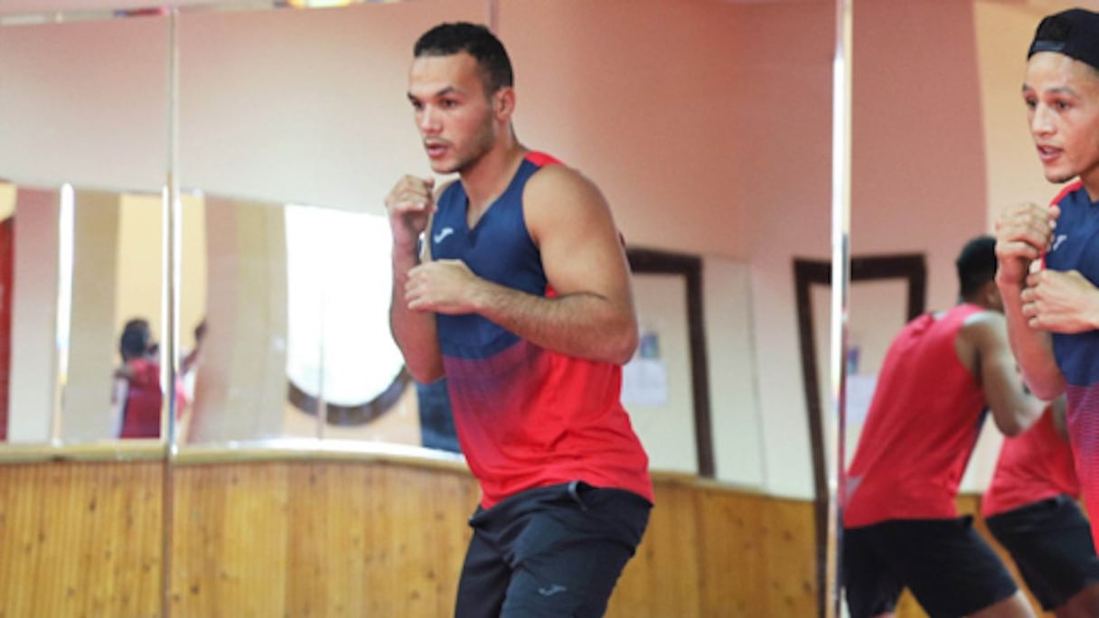 Mohamed Assaghir, champion marocain de boxe.