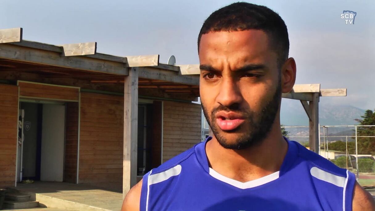 Yassine Jebbour, international marocain de Bastia.