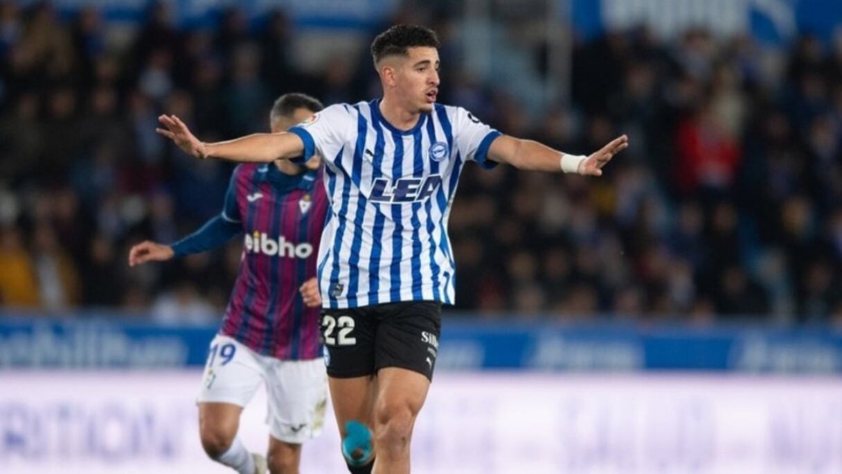 Abdel Abqar avec Alavés.