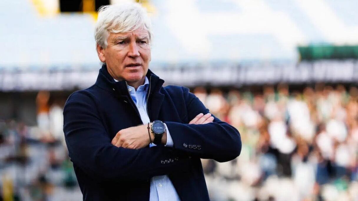 Marc Brys, sélectionneur du Cameroun.