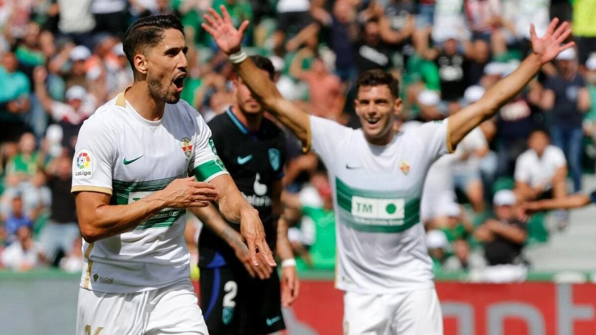 Des joueurs d'Elche.