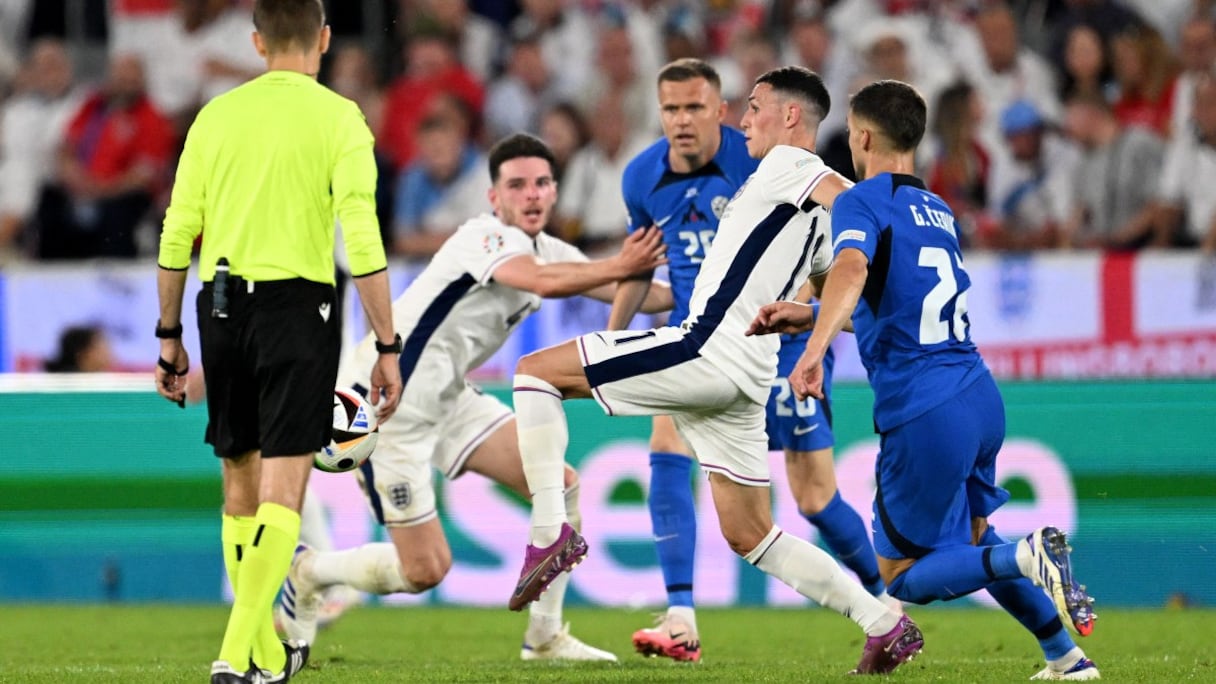 Angleterre-Slovénie, match de la troisième journée de la phase de groupe de l'Euro 2024 disputé le 25 juin.