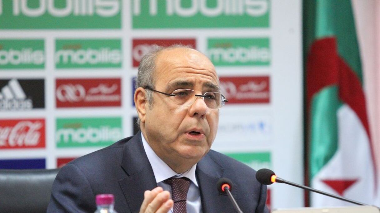Mohamed Raouraoua, président de la fédération algérienne de football