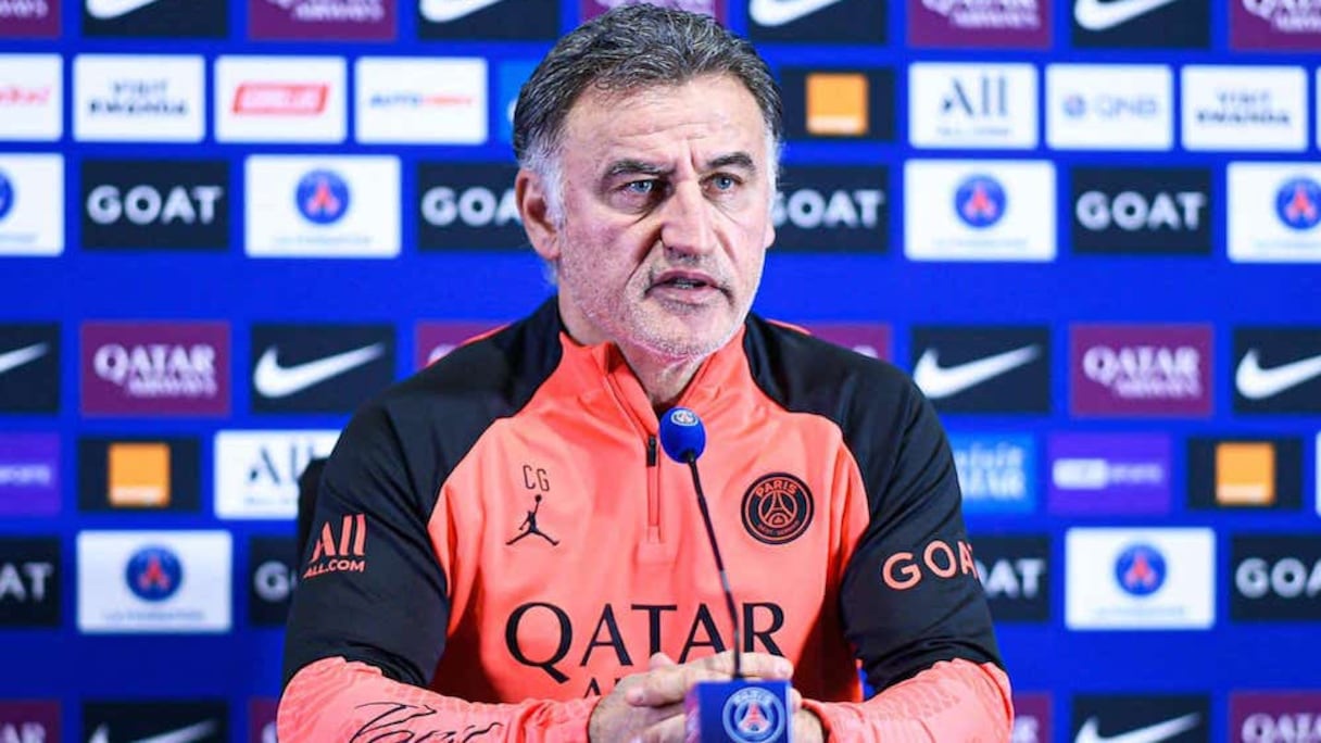 Christophe Galtier, entraineur du Paris Saint-Germain.