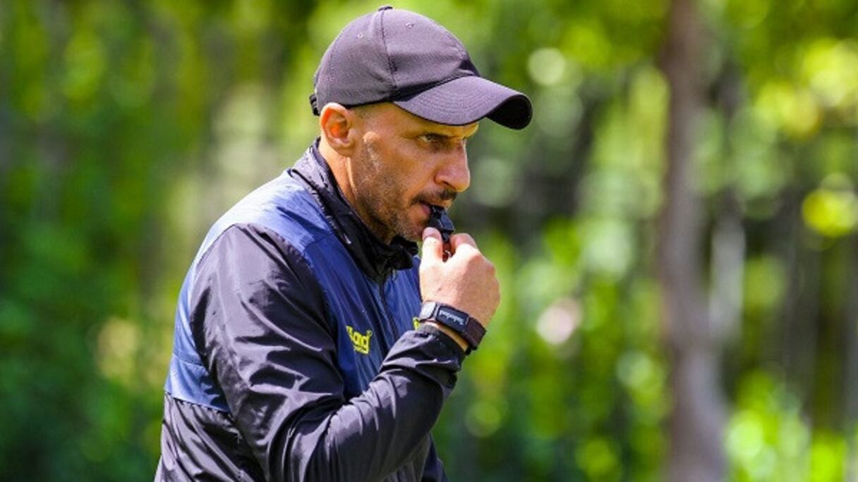 Mounir Jaouani, entraineur marocain.