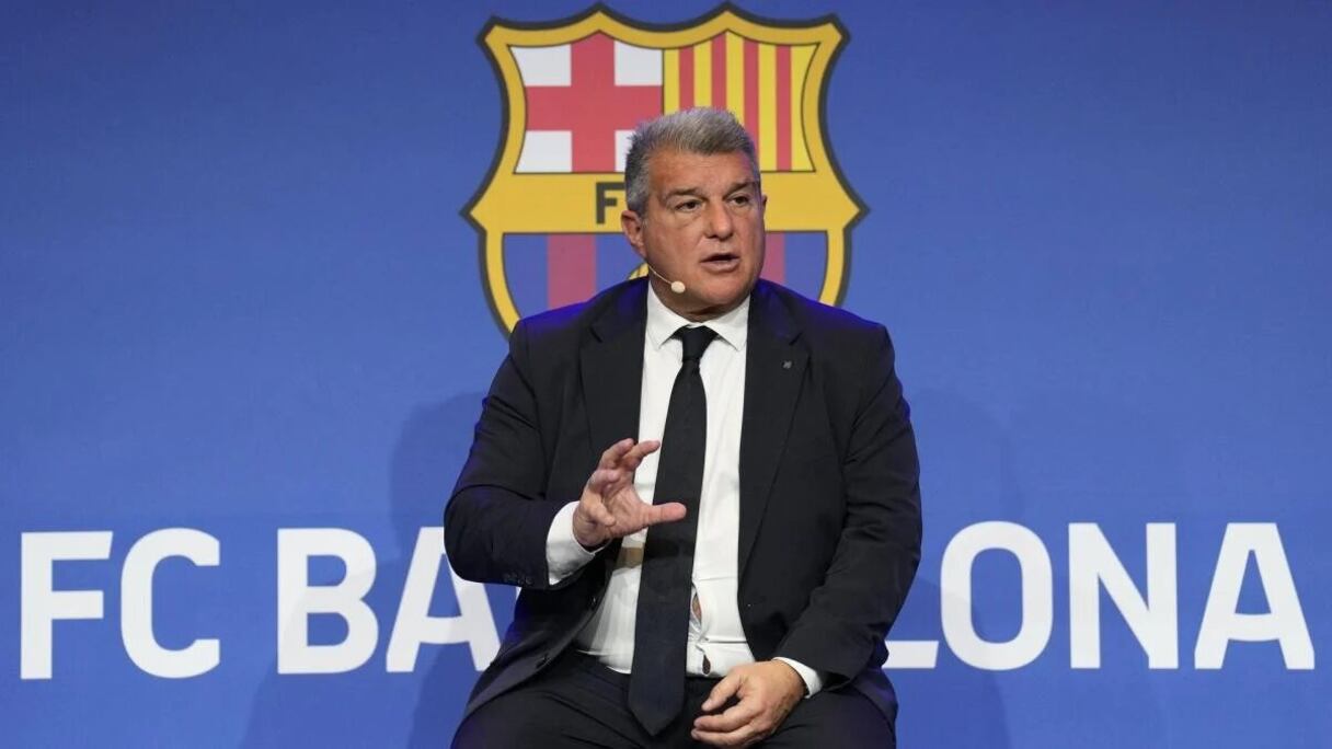 Joan Laporta, président du FC Barcelone.