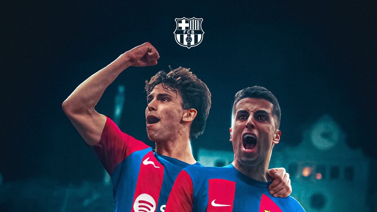 João Félix et Cancelo.