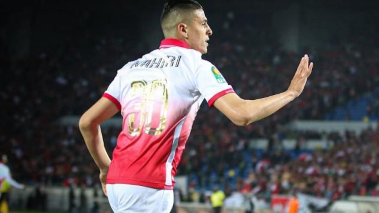 Mohamed Nahiri, latéral gauche du Wydad.