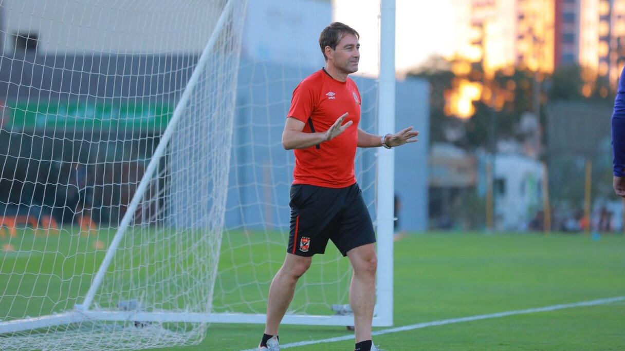 René Weiler, entraîneur d'Al Ahly (Égypte).
