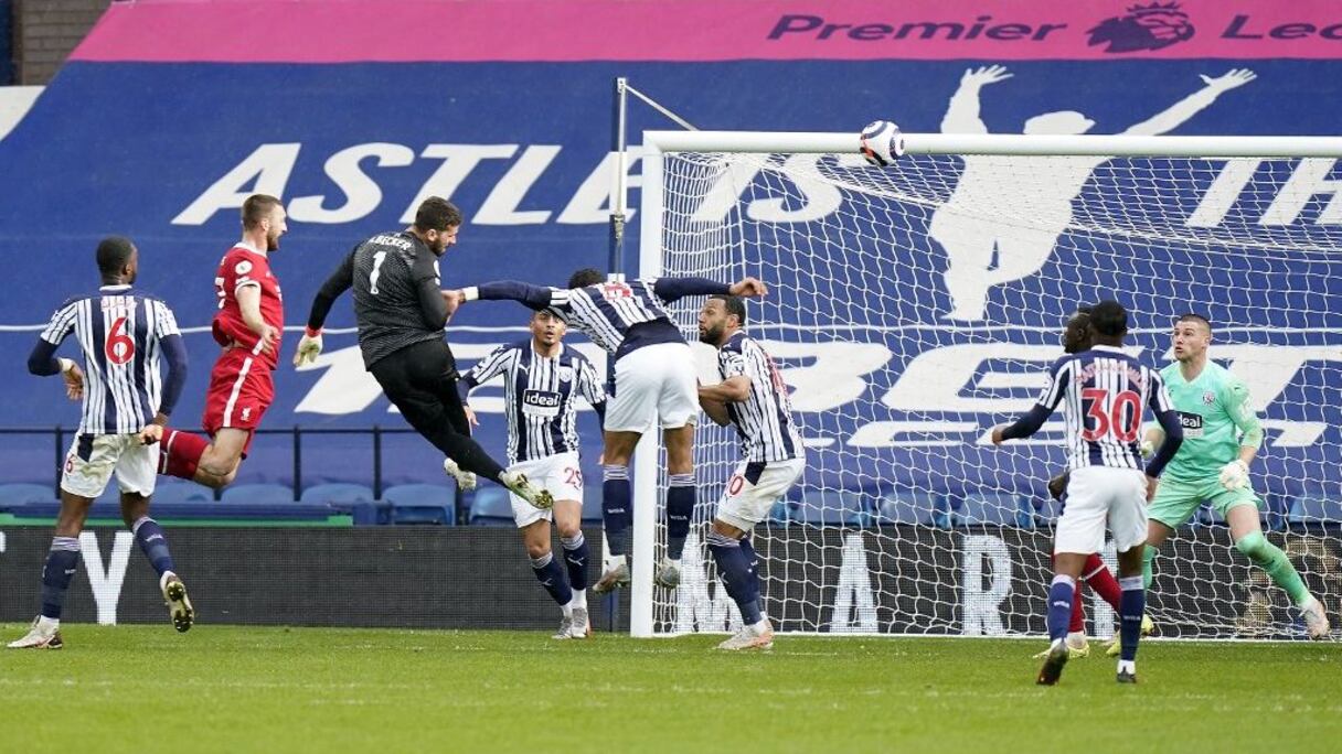 Alisson Becker, gardien de Liverpool.
