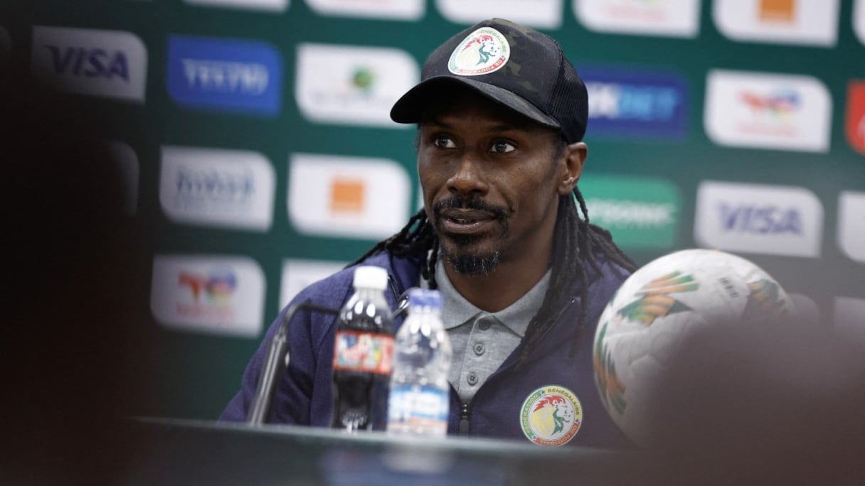 Aliou Cissé, sélectionneur du Sénégal.