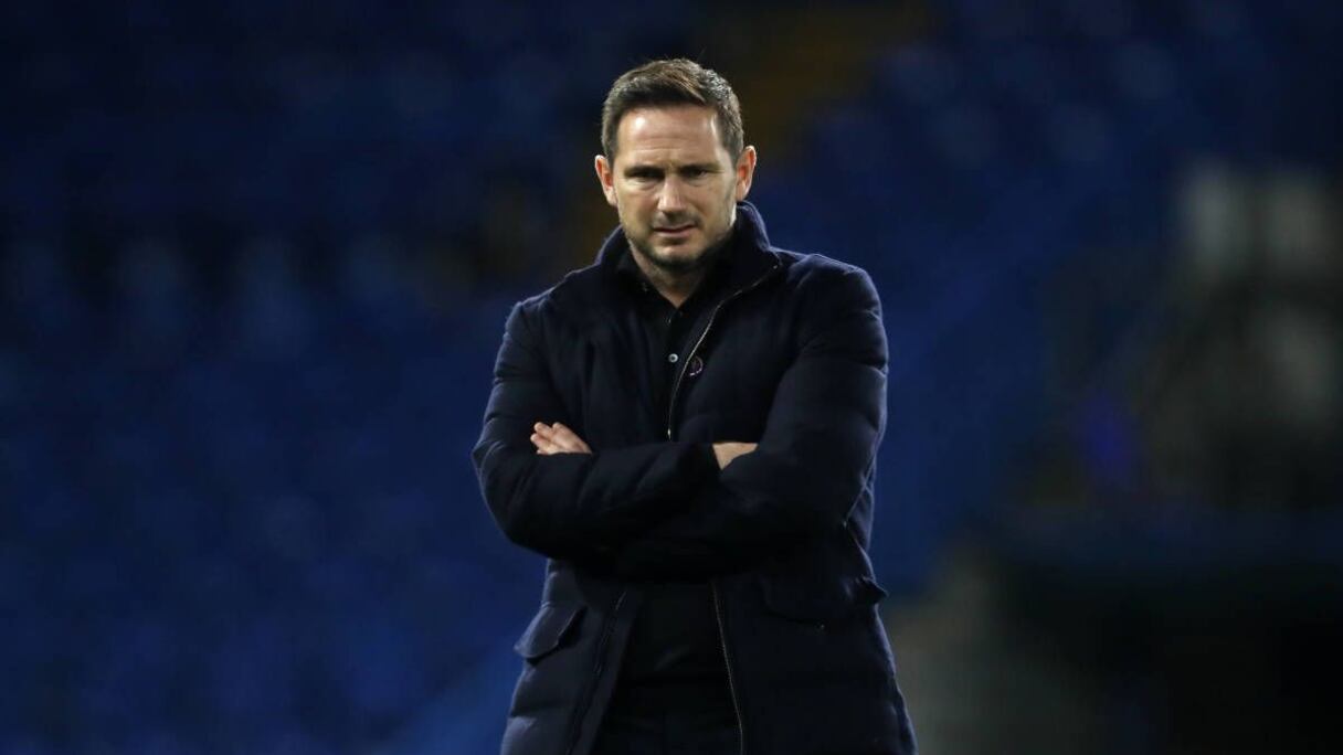 Frank Lampard, nouvel entraineur d'Everton.