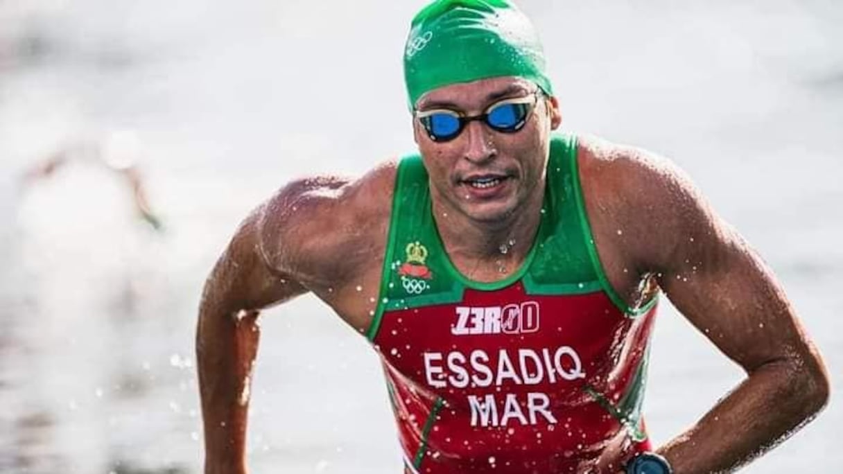 Mehdi Seddik aux JO 2020.