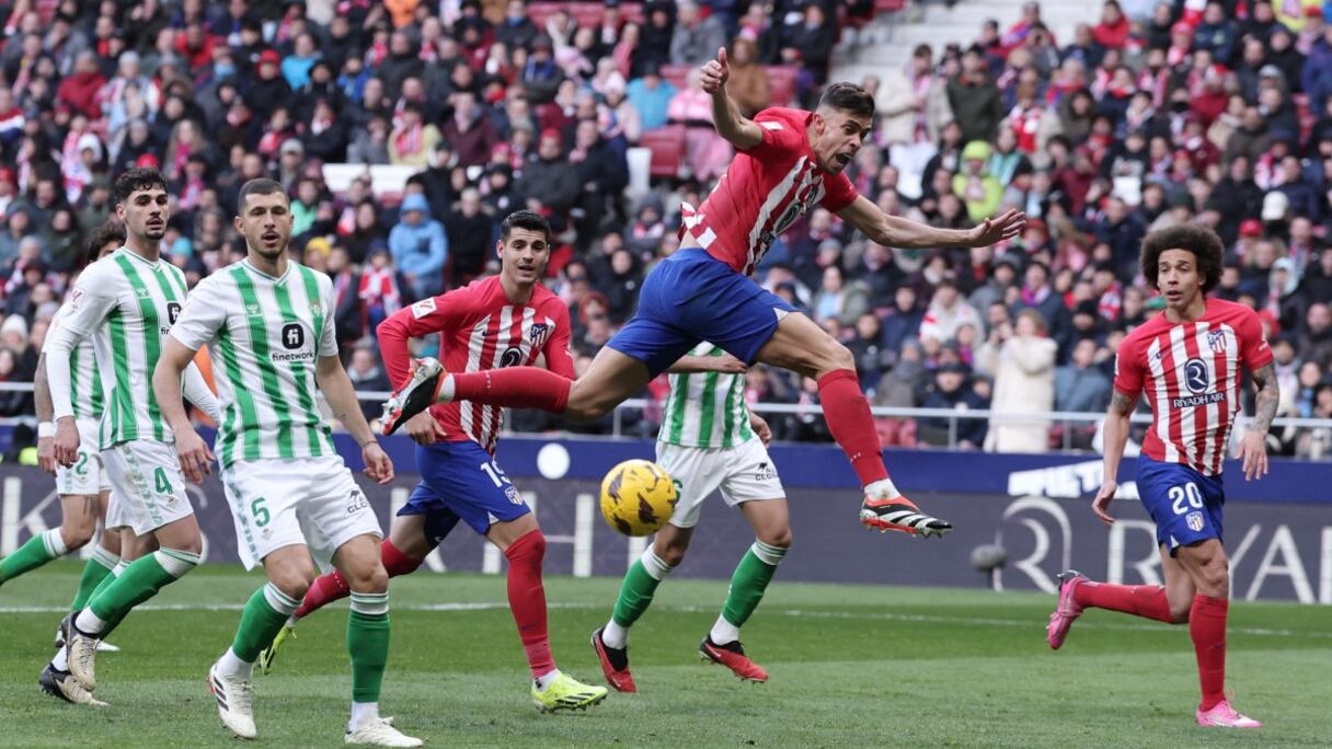Duel Atlético Madrid-Betis Séville.