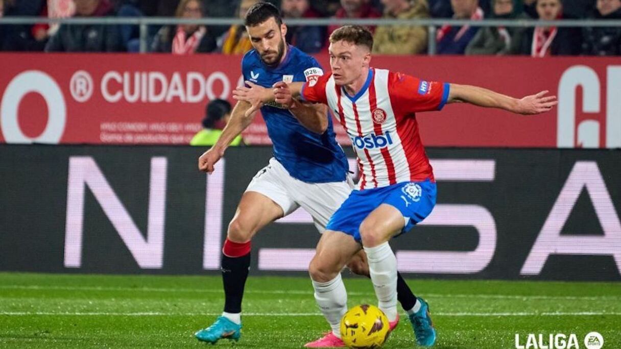 Duel Gérone-Athletic Bilbao.