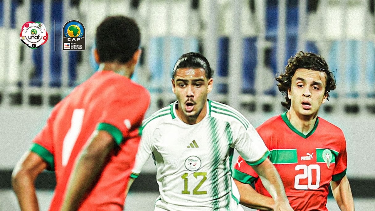 مباراة المنتخب الوطني لأقل من 20 سنة أمام الجزائر
