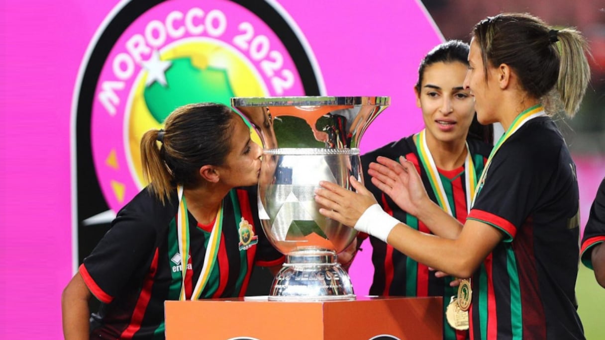 L'AS FAR vainqueur de la Ligue des champions féminine lors de l'édition 2022 au Maroc