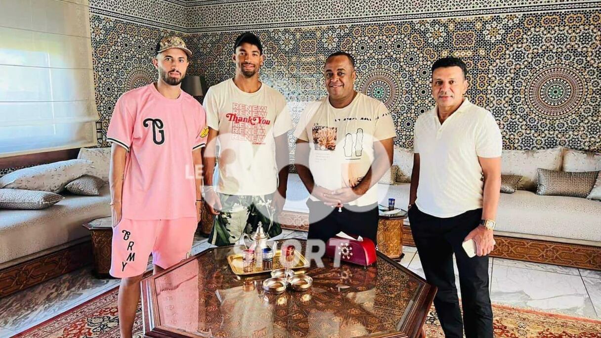 De gauche à droite: Ahmed Reda Tagnaouti, Ayman El Hassouni, Said Naciri et Karim Blaq.