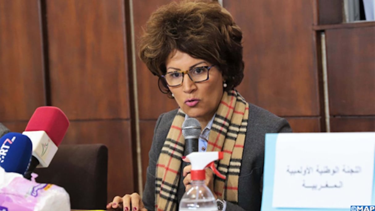 Nezha Bidouane, présidente de la Fédération royale marocaine du sport pour tous (FRMSPT).