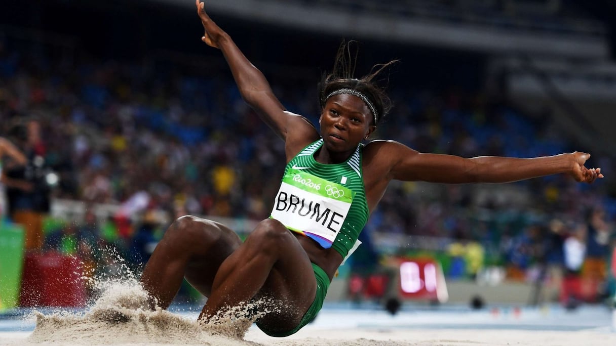 L'athlète nigériane Ese Brume.