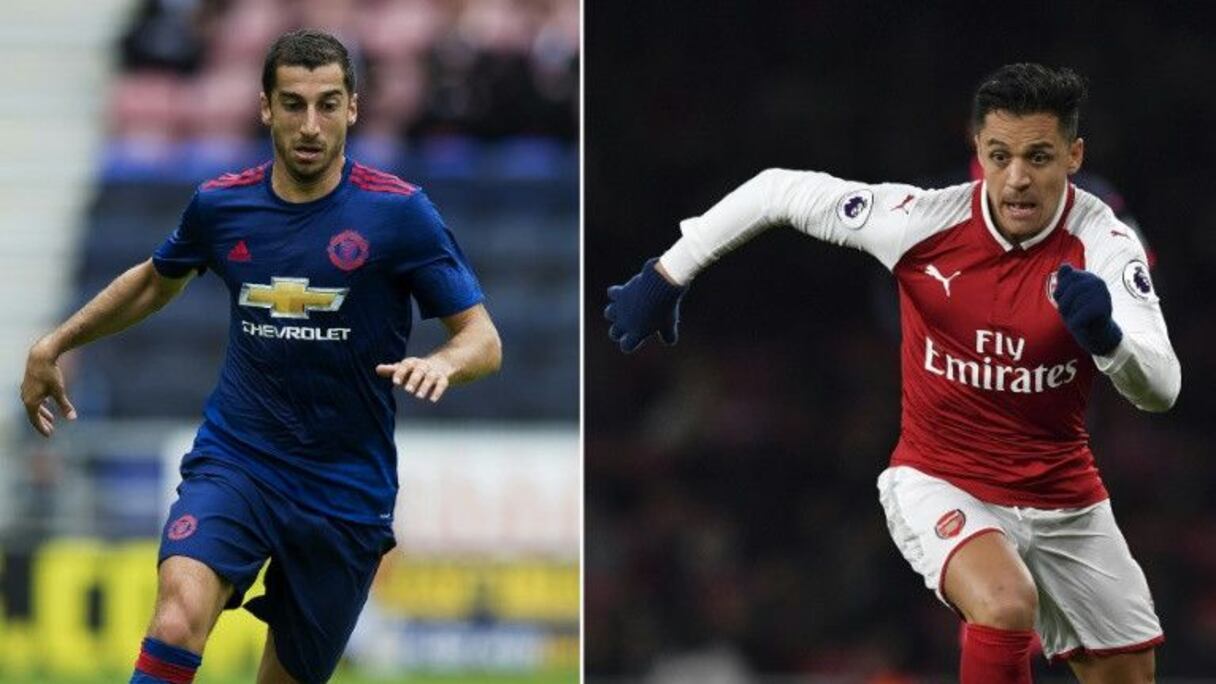 Henrik Mkhitaryan et Alexis Sanchez