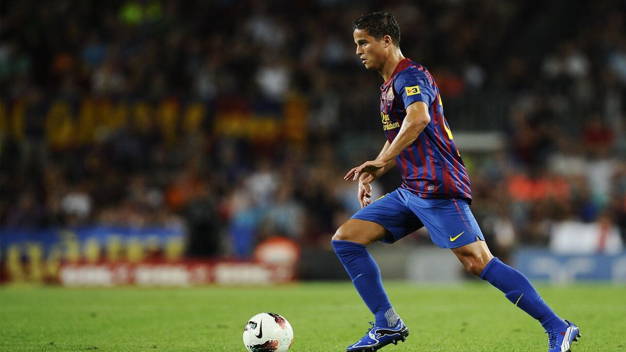 Ibrahim Afellay sous les couleurs du Barça.