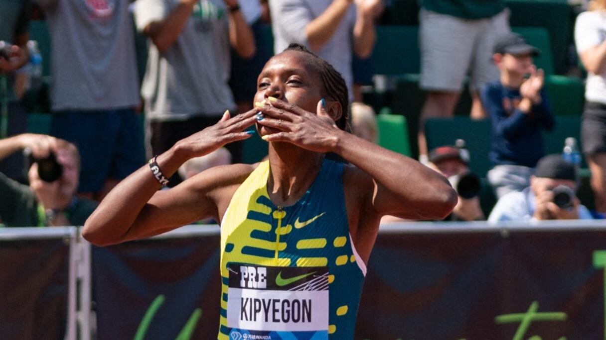 Faith Kipyegon.