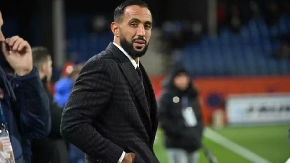 Medhi Benatia, conseiller sportif à l'Olympique de Marseille.