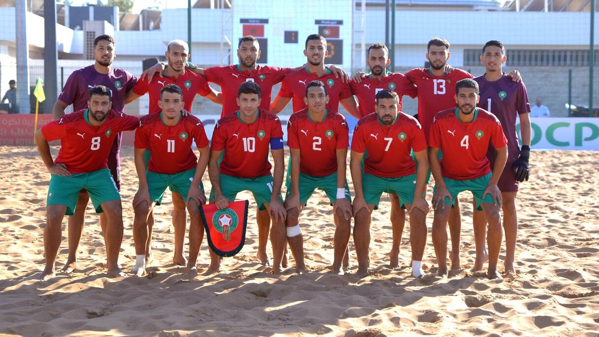 L'Equipe nationale de beach-soccer.