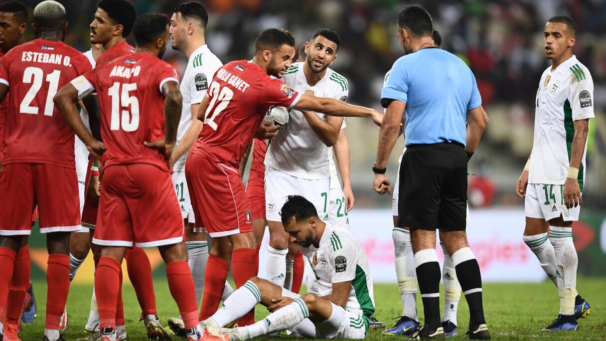 L'Algérie défaite par la Guinée Équatoriale , le dimanche 16 janvier 2022.