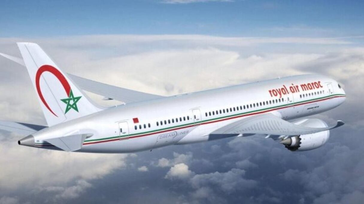 Un avion de la compagnie nationale, Royal Air Maroc.