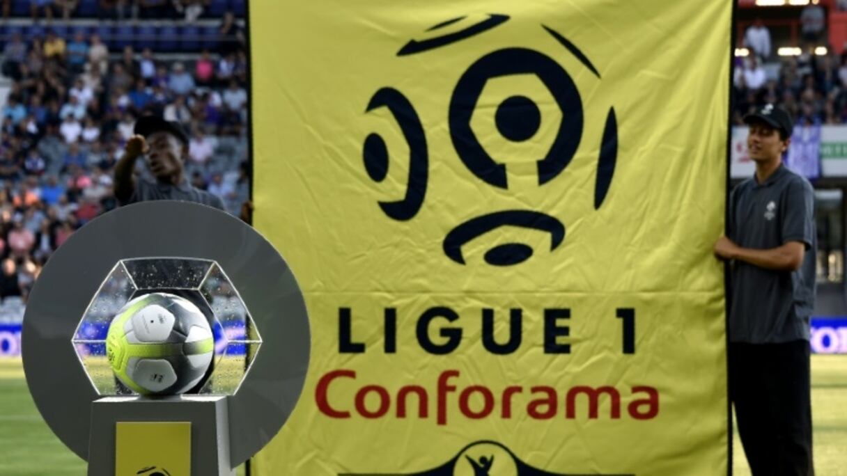 Présentation du partenariat entre la Ligue 1 et Conforama le 12 août 2017 à Toulouse (France).