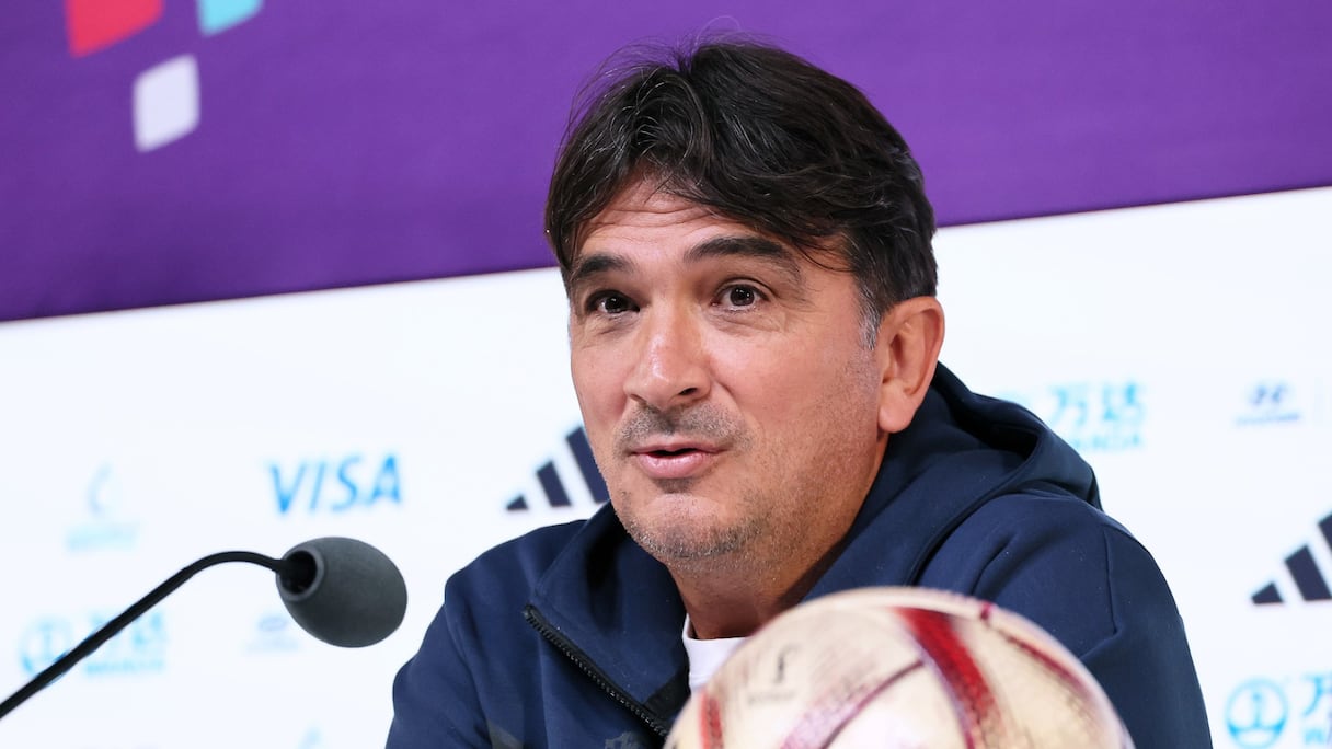 Zlatko Dalic, sélectionneur de la Croatie.