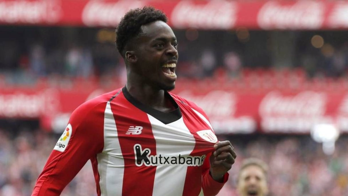 Iñaki Williams, attaquant basque de l'Athletic Bilbao.