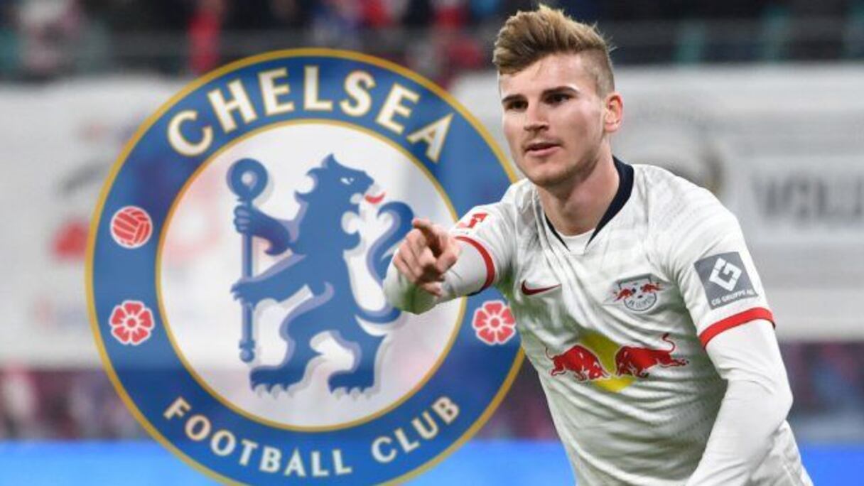 Timo Werner, coéqupier de Hakim Ziyech à Chelsea.