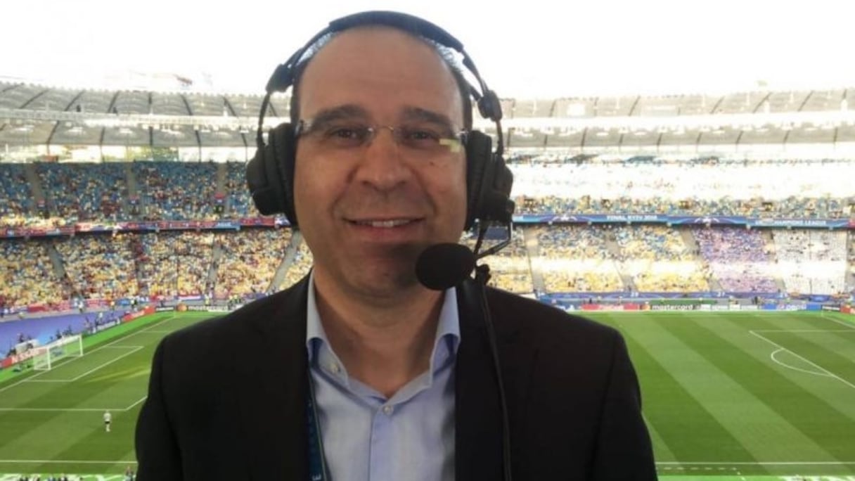 Issam Chaouali, commentateur vedette de beIn Sports.