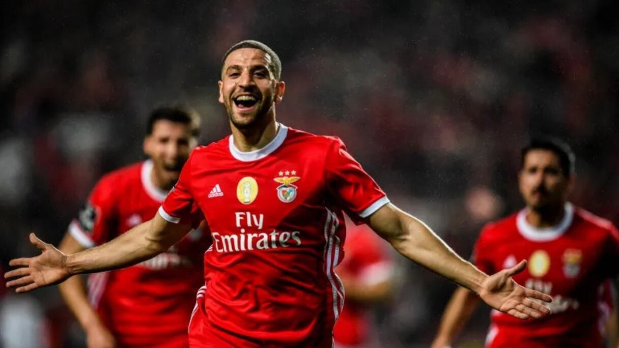 Adil Taarabt sous les couleurs du Benfica