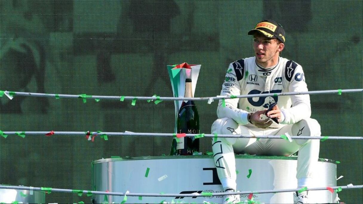 Le pilote français Pierre Gasly.