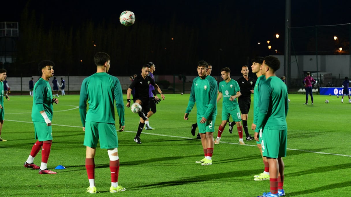 L'équipe nationale U20.