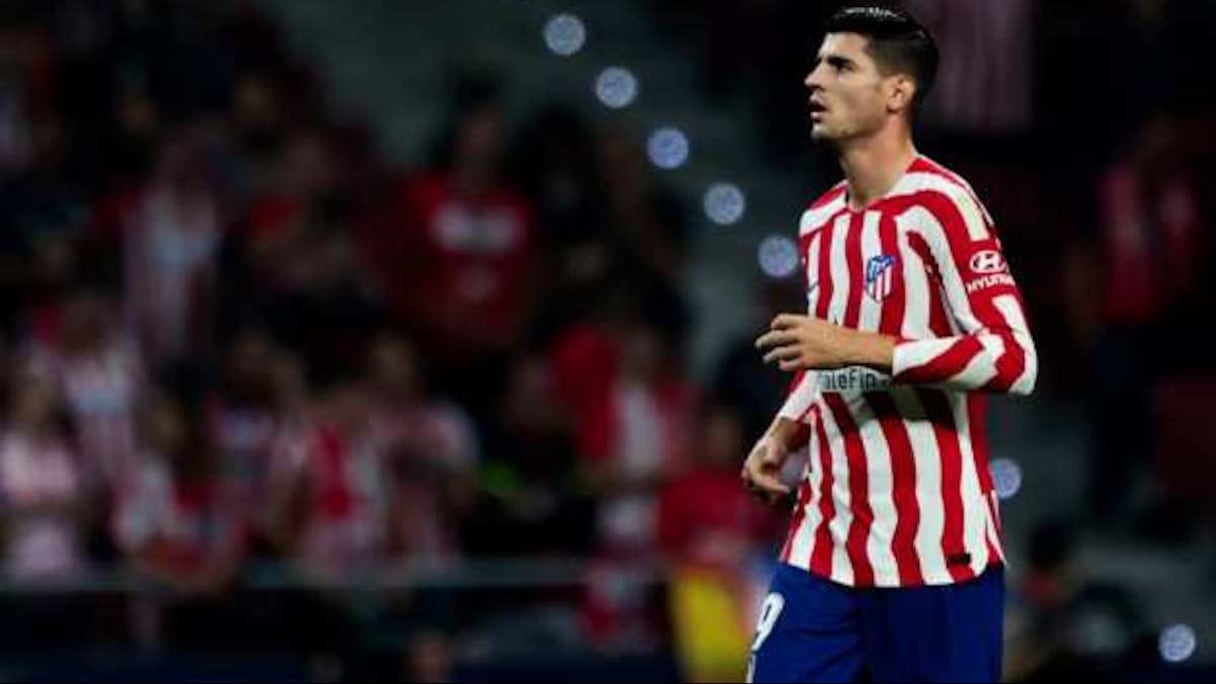 Alvaro Morata, l'international espagnol de l'Atlético Madrid.