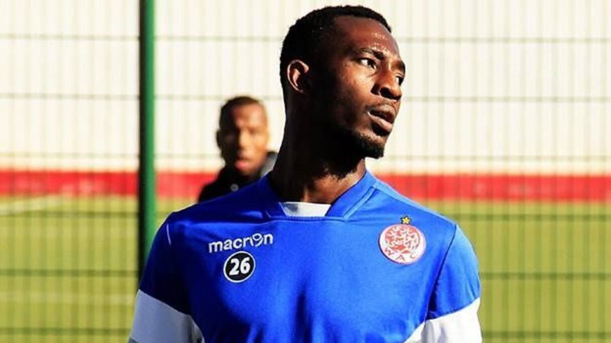 Cheick Comara, défenseur central du Wydad de Casablanca.