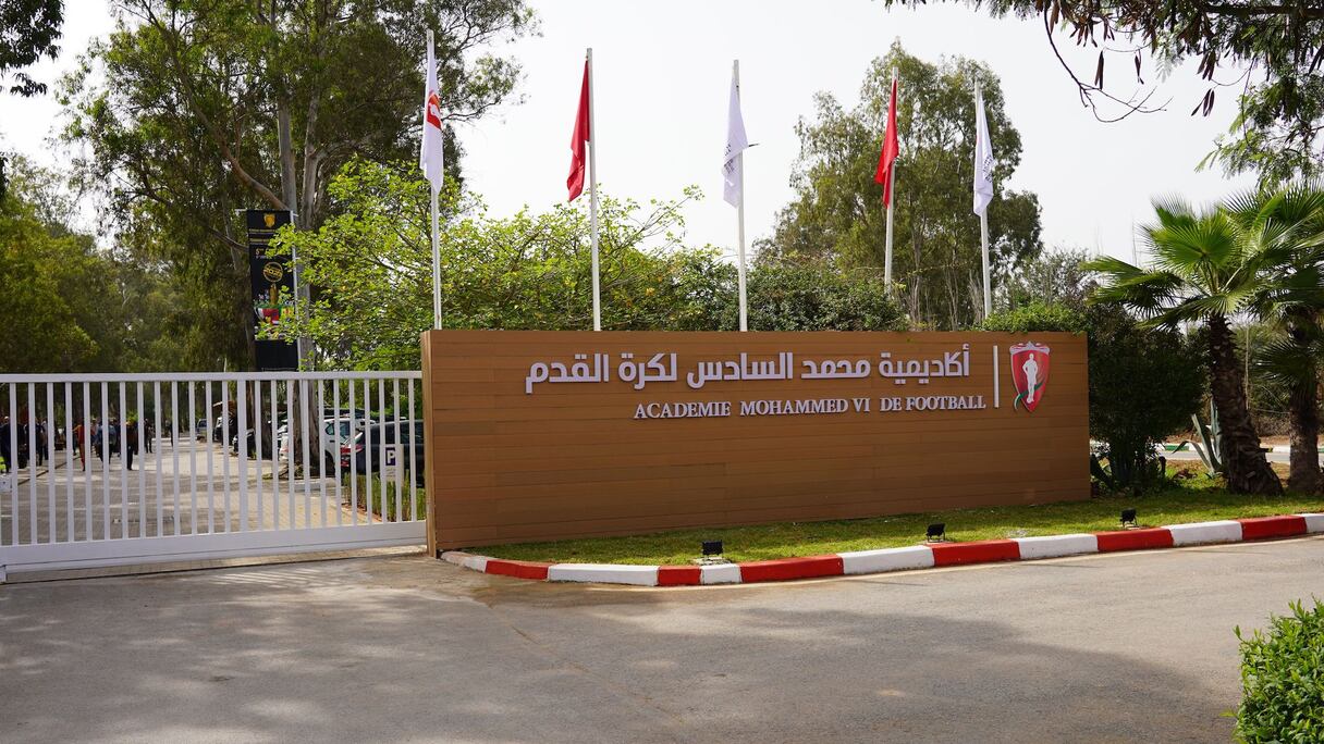 L'Académie Mohammed VI de football.