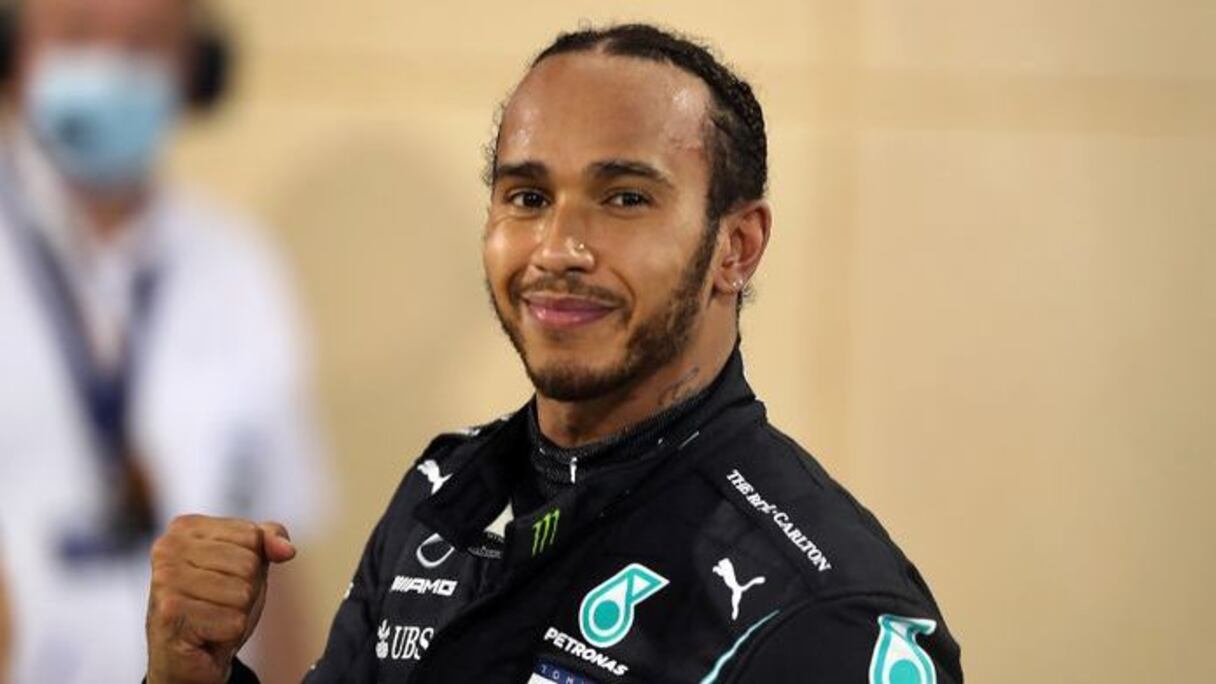 Le pilote britannique Lewis Hamilton.