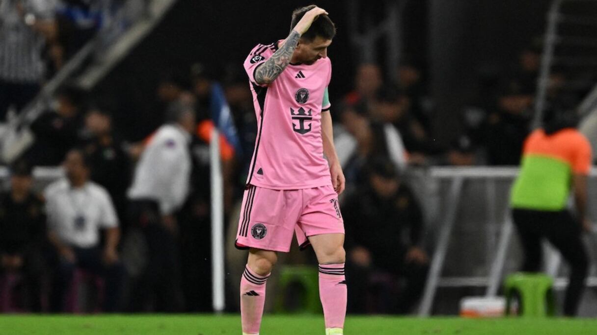 Lionel Messi avec l'Inter Miami en Ligue des champions de la Concacaf.