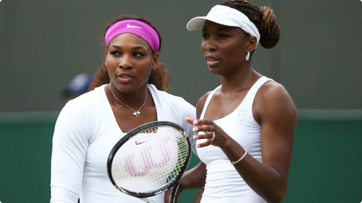 Les soeurs Venus et Serena Williams.