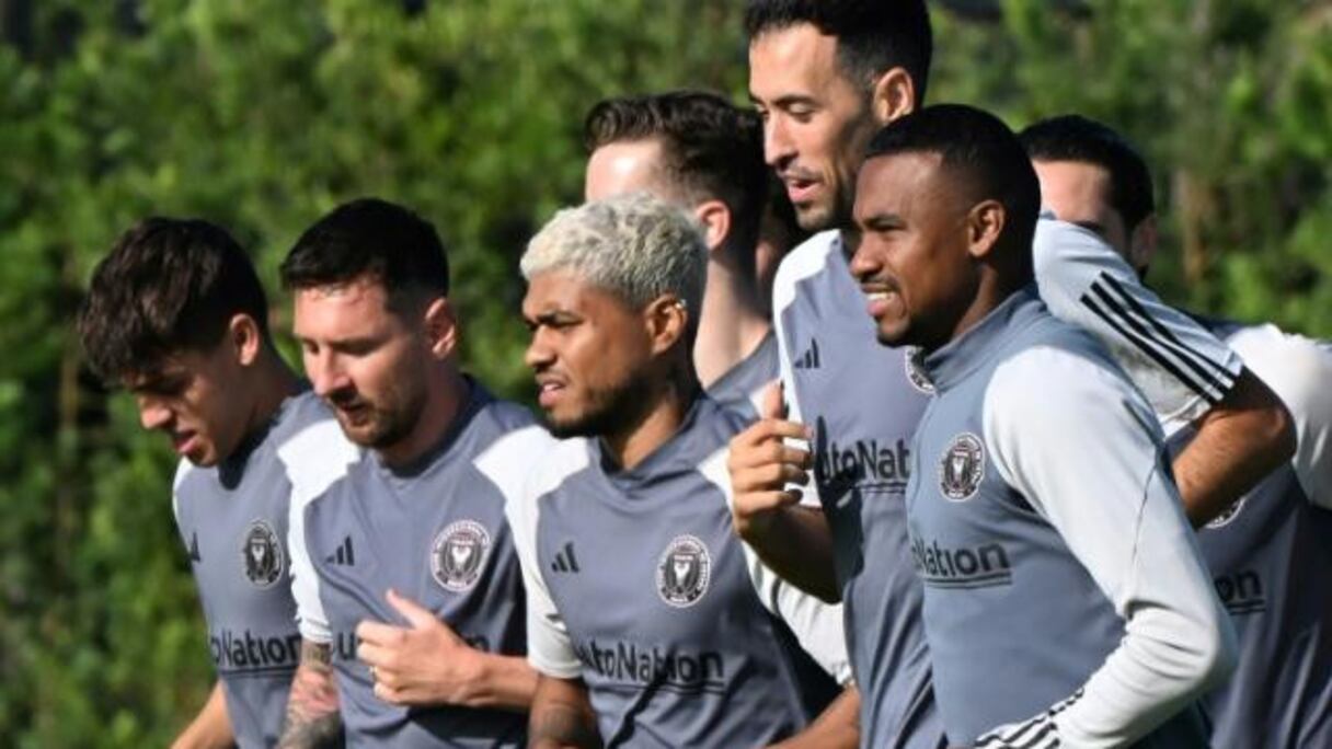 Premier entrainement pour Messi avec l'Inter de Miami