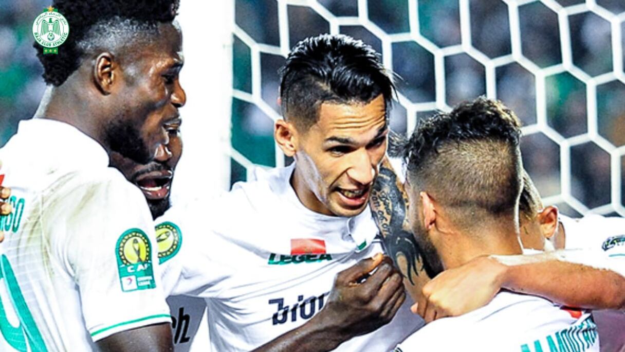 Badr Benoun et Ben Malango sous les couleurs du Raja.