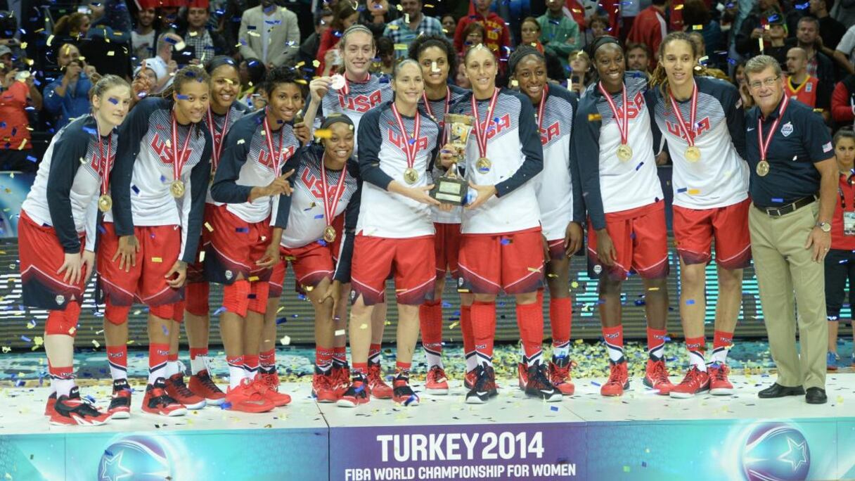 La Team USA, championne du monde pour la neuvième fois de son histoire.