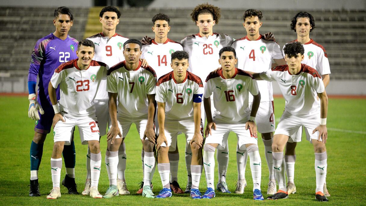 L'équipe nationale U18.