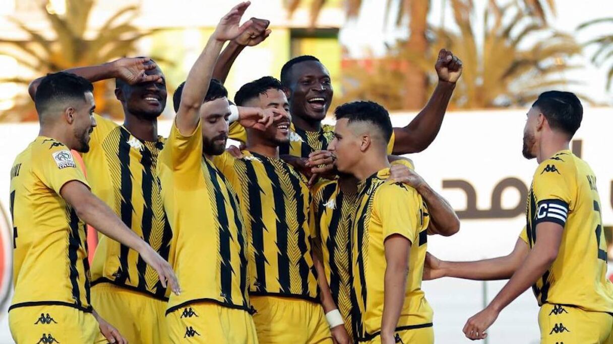 Les joueurs du Maghreb de Fès.